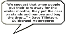 A quote from Guldstrand Motorsports