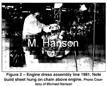 Figure 2: Engine Dress Assembly Line