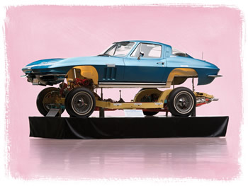 1965 Chevrolet Corvette Demonstration Stand - RM Auction Listing