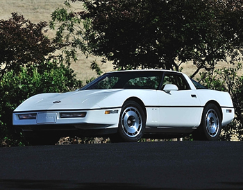 1984 Corvette - The First C4 Corvette Released to the Public
