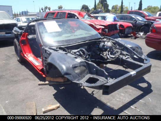 2011 Corvette ZR1 #356 - Destroyed