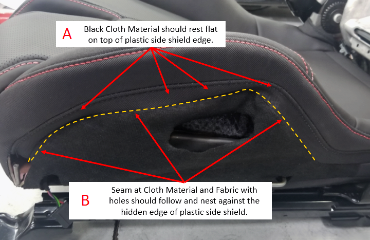 2020 Corvette: GM TechLink: Corvette Competition Seat Bolster Pad Support