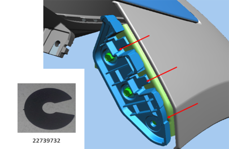 2020 - 2024 Corvette:  Front Fascia and Headlight Adjustment