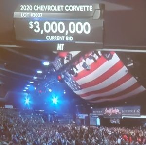 2020 C8 Corvette VIN 001 Sells for $3,000,000
