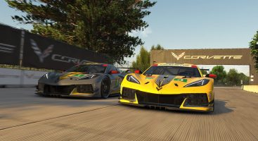 The Chevrolet Corvette C8.R, Corvette Racing’s first-ever mid-engine GT Le Mans challenger in the IMSA WeatherTech SportsCar Championship, is now available on iRacing.