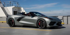 2022 Corvette in Hypersonic Gray