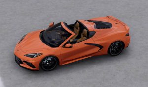 2022 Corvette Stingray in Amplify Orange