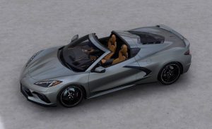 2022 Corvette Stingray in Hypersonic Gray