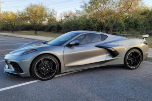 2022 Corvette Stingray Coupe in Hypersonic Gray Metallic