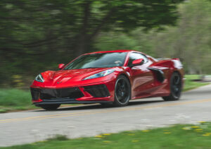 2023 Corvette Stingray in Red Mist